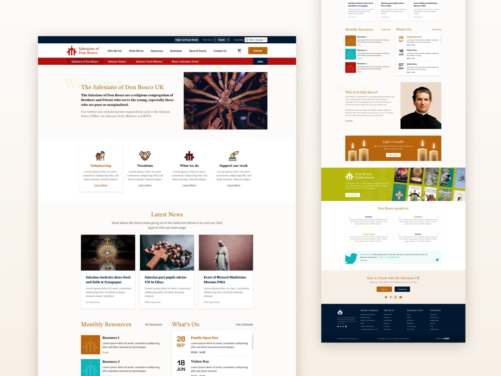 The Salesians Homepage